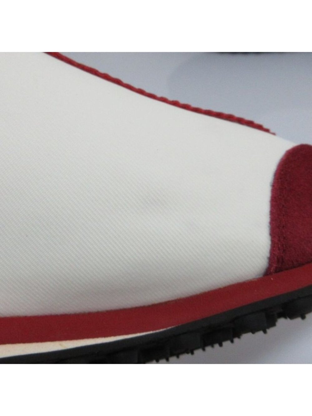 Gucci Side Logo Sneakers 35 White Red - Picture 15 of 16